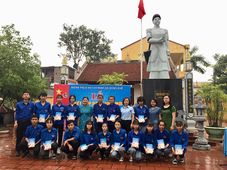 Lễ kết nạp Đoàn viên mới năm 2019