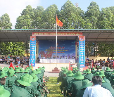 Toàn cảnh Lễ xuất quân học kỳ trong quân đội năm 2019