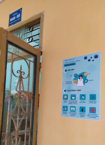 Tuyên truyền trực quan cho học sinh về cách phòng ngừa dịch cúm
