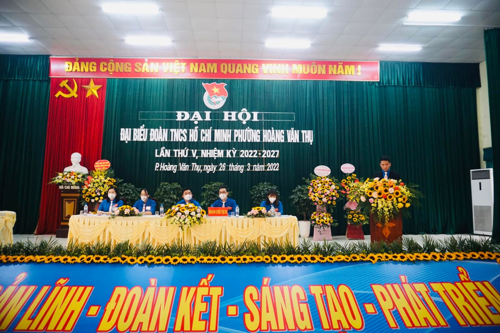 Lãnh đạo Thành Đoàn phát biểu chỉ đạo Đại hội