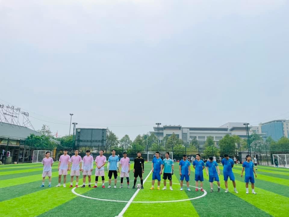 Lễ khai mạc giải bóng đá thanh niên phường Hoàng Văn Thụ